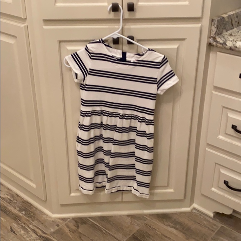 Girls Vineyard bine cotton dress- girls medium